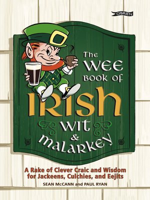cover image of The Wee Book of Irish Wit & Malarkey